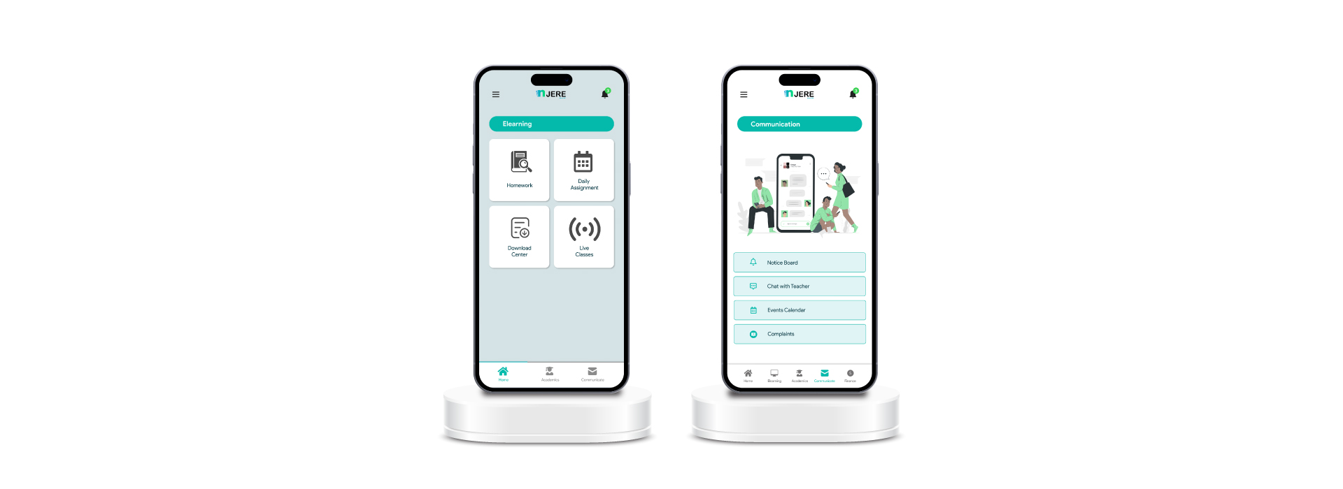 Parent Portal and Mobile App devices